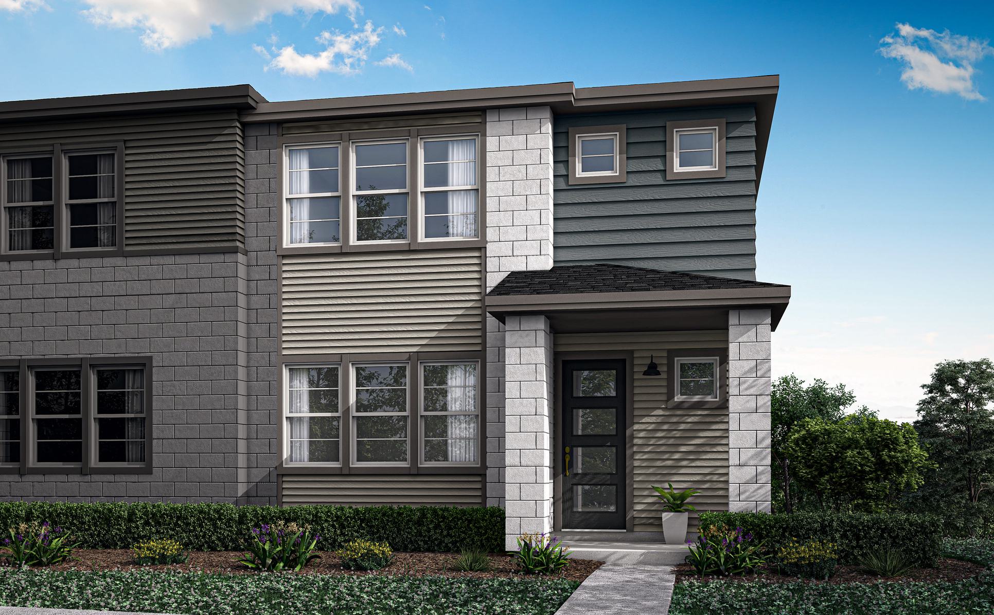 Candelas Townhomes:Plan E