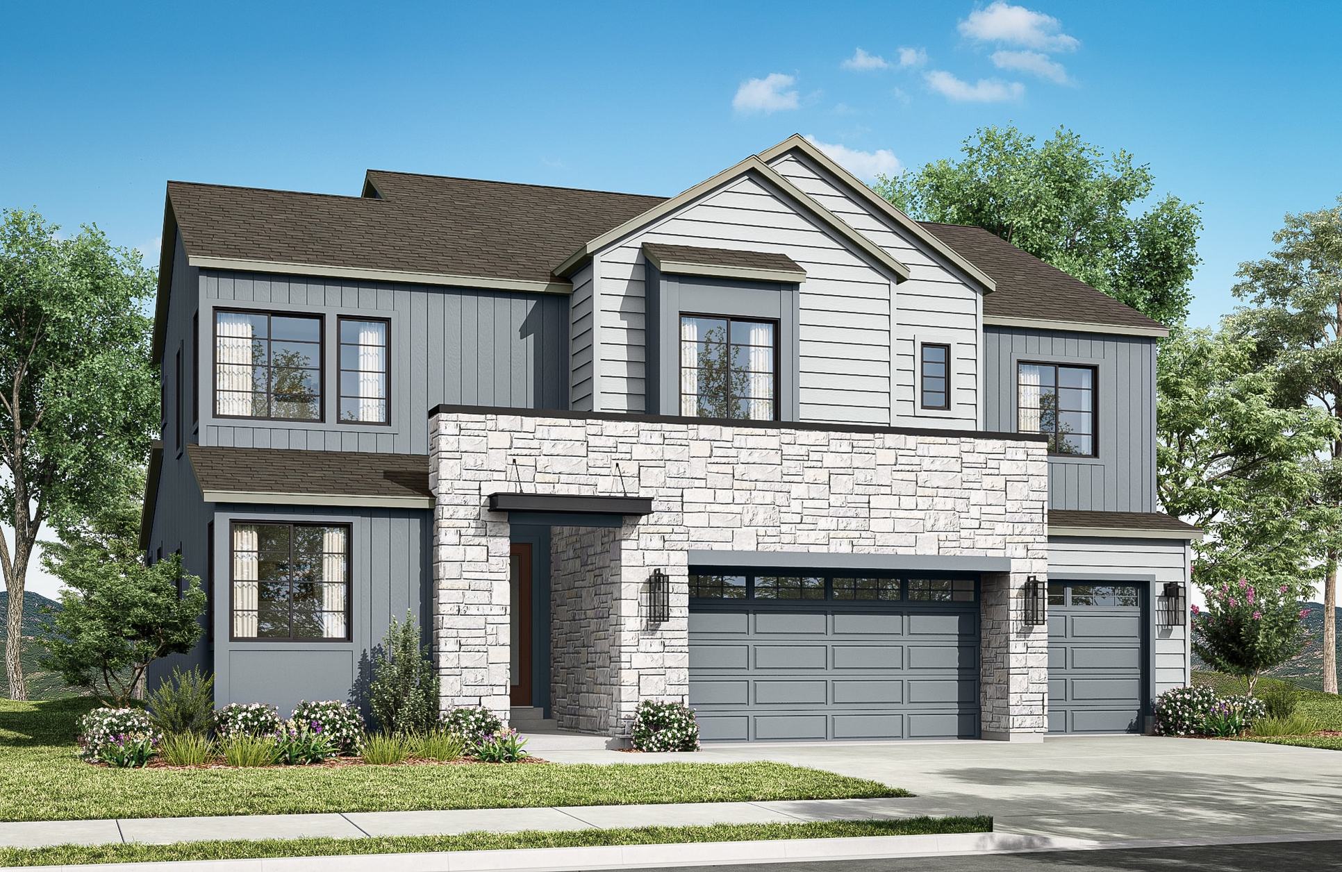 Timberline Collection at The Crossings:1008 S Romney Road