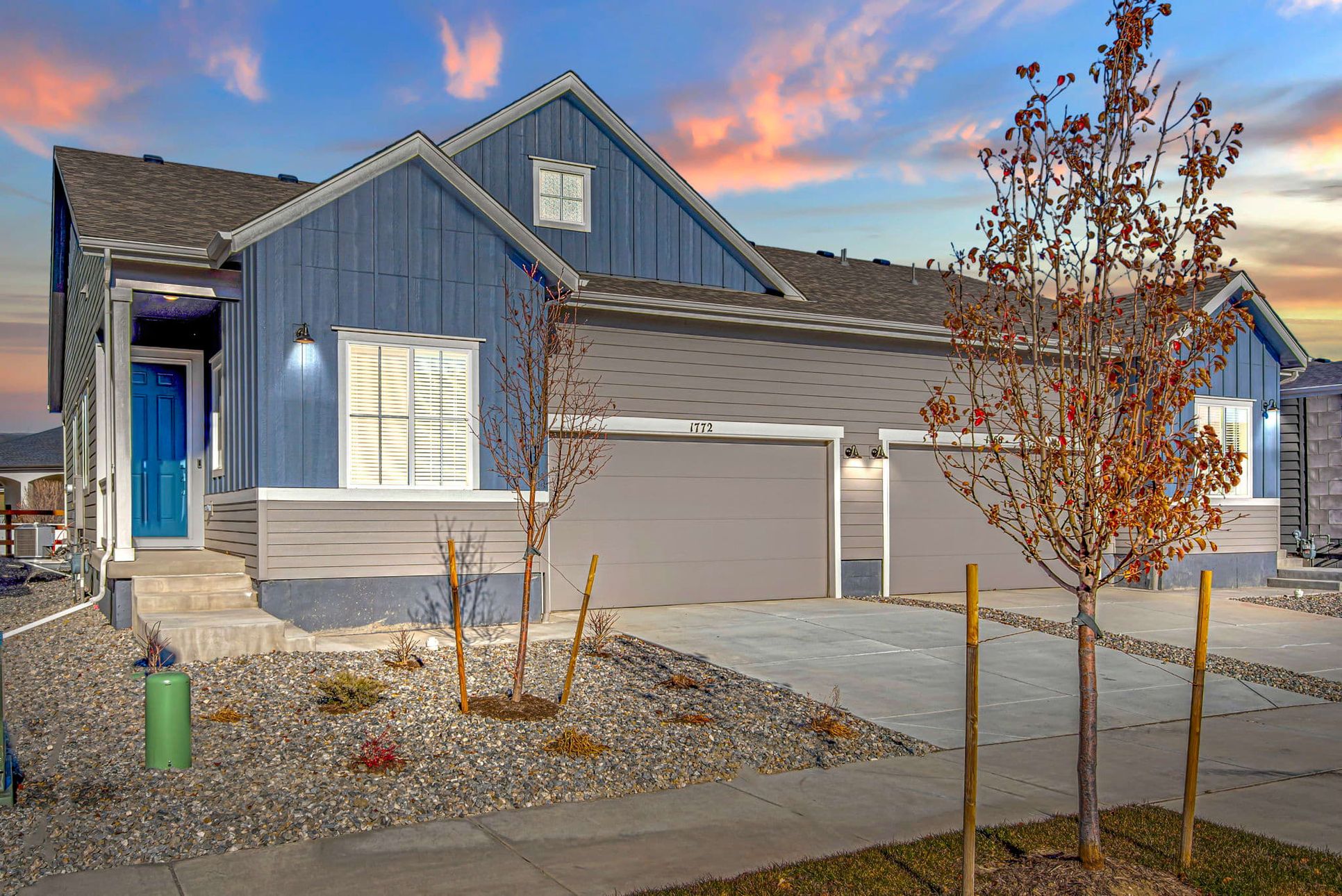 Westside Crossing Paired Homes:Plan 3405