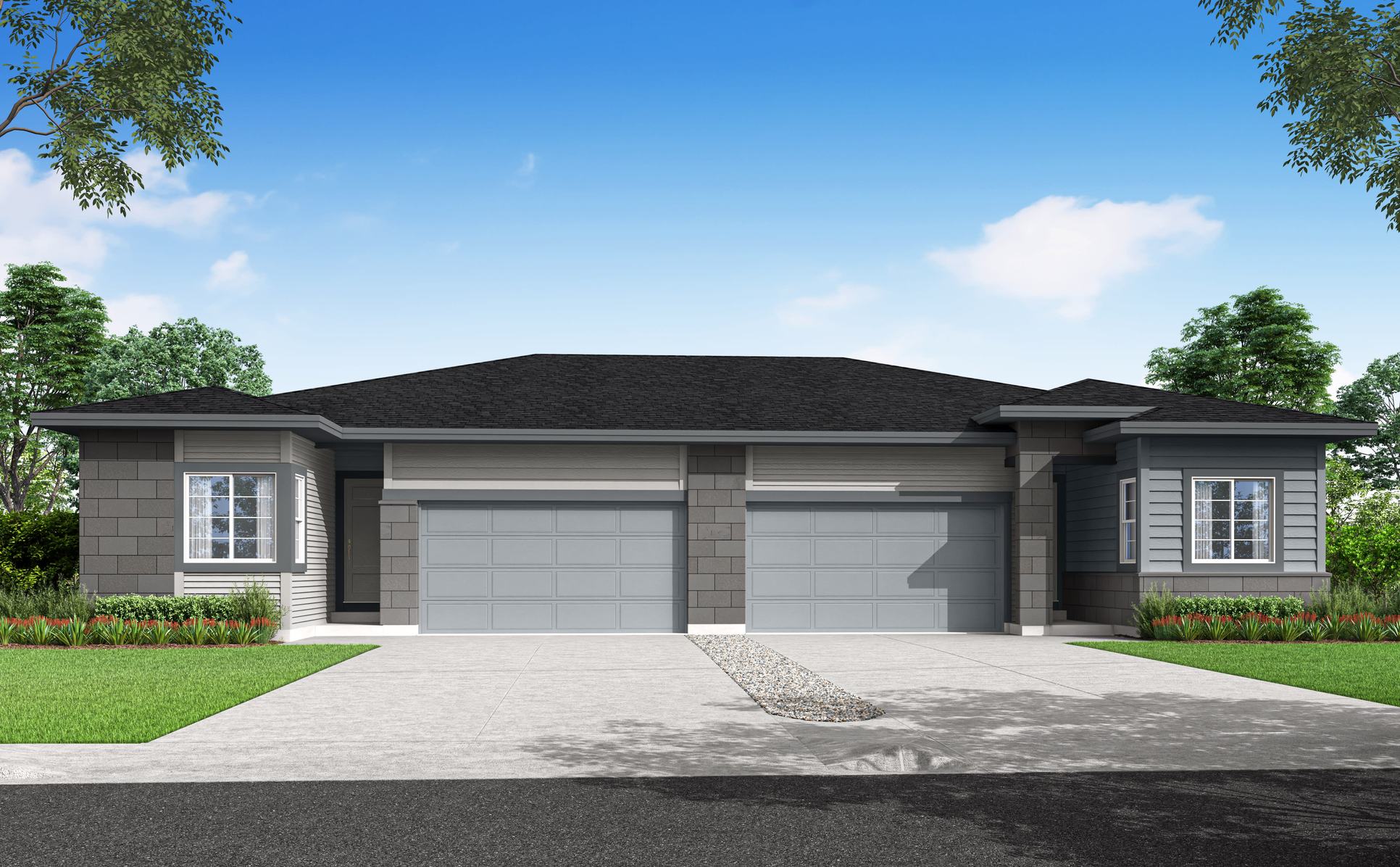 Westside Crossing Paired Homes:Plan 3401