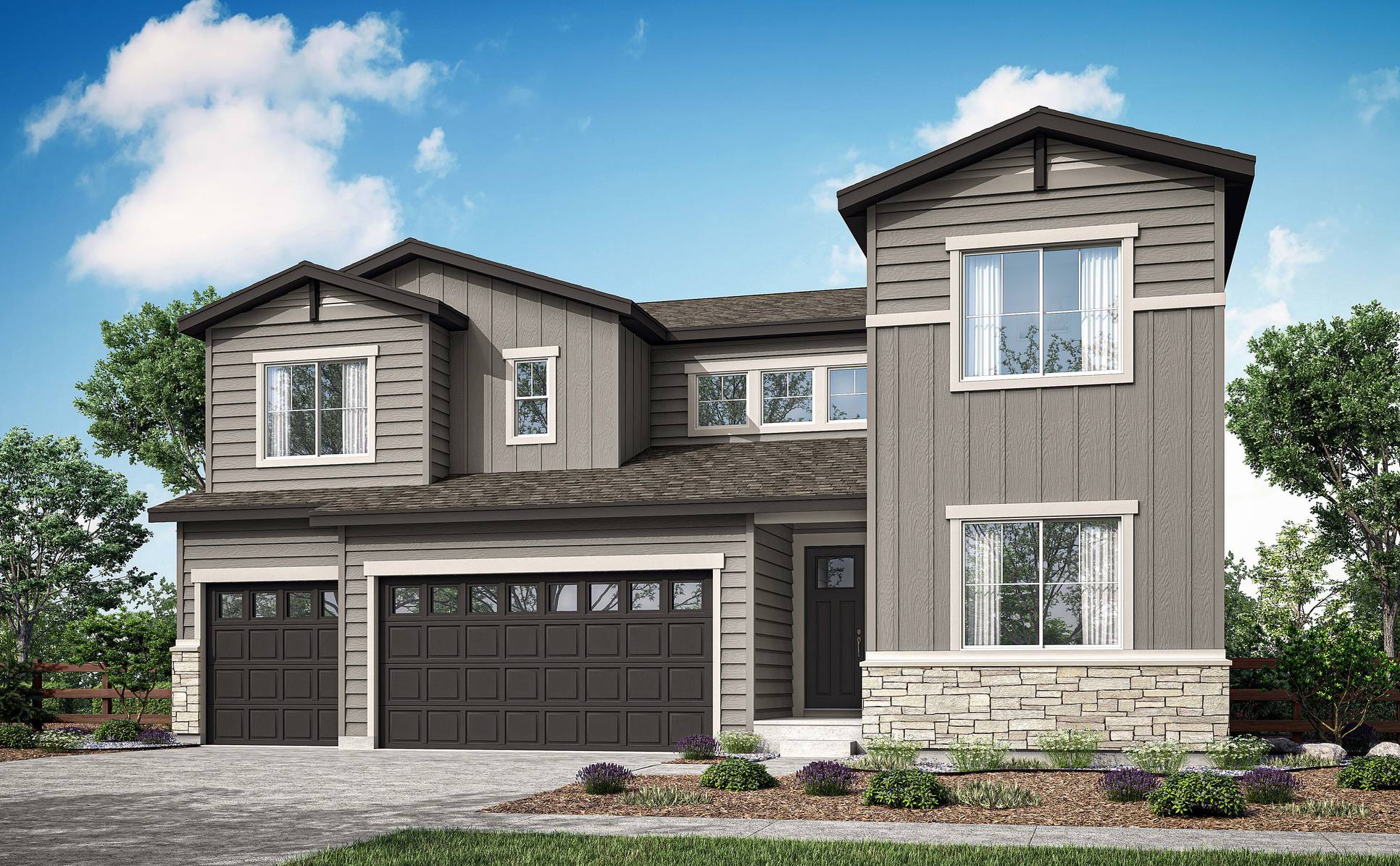 Ensemble at The Aurora Highlands:Plan 5016
