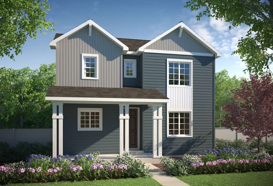 Exterior A:Plan 3201 | Farmhouse