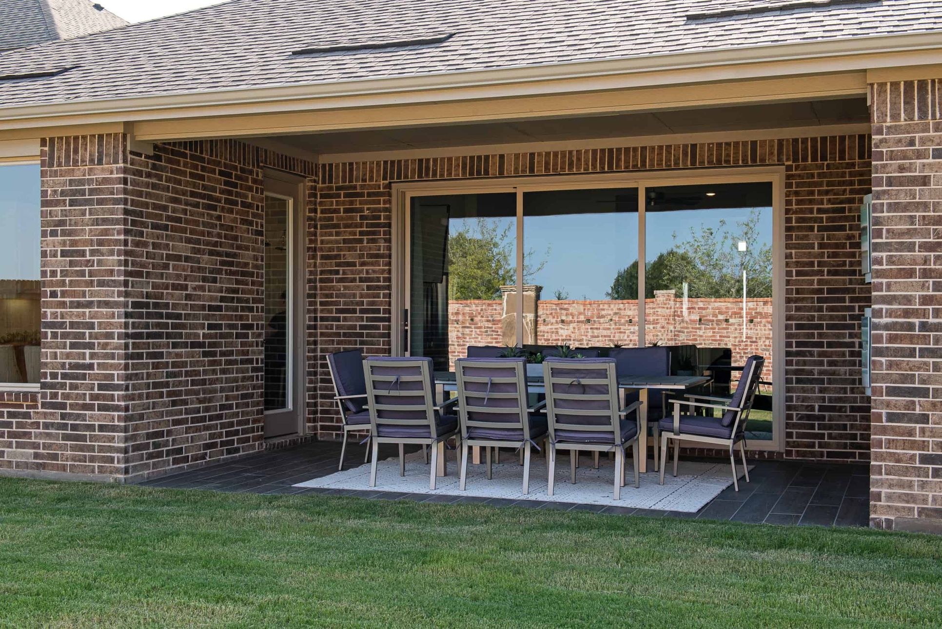 Covered Patio:Carson Model Home
