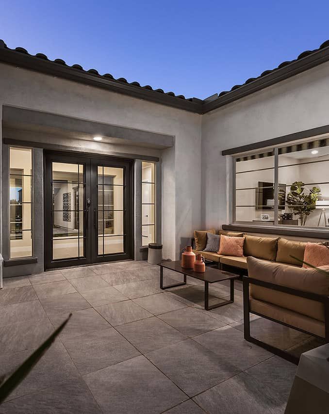 Citrus Model 58-4 | Courtyard