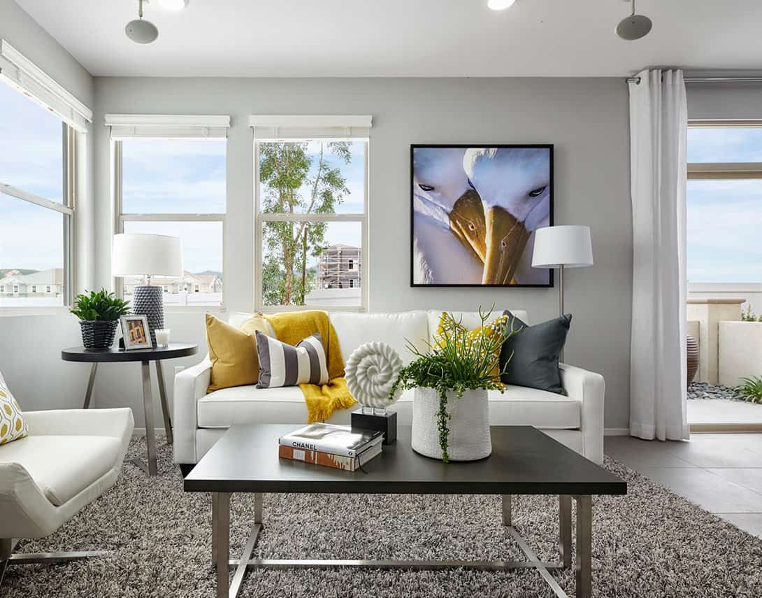 Hazel at The Preserve Plan 1 Model Home Great Room