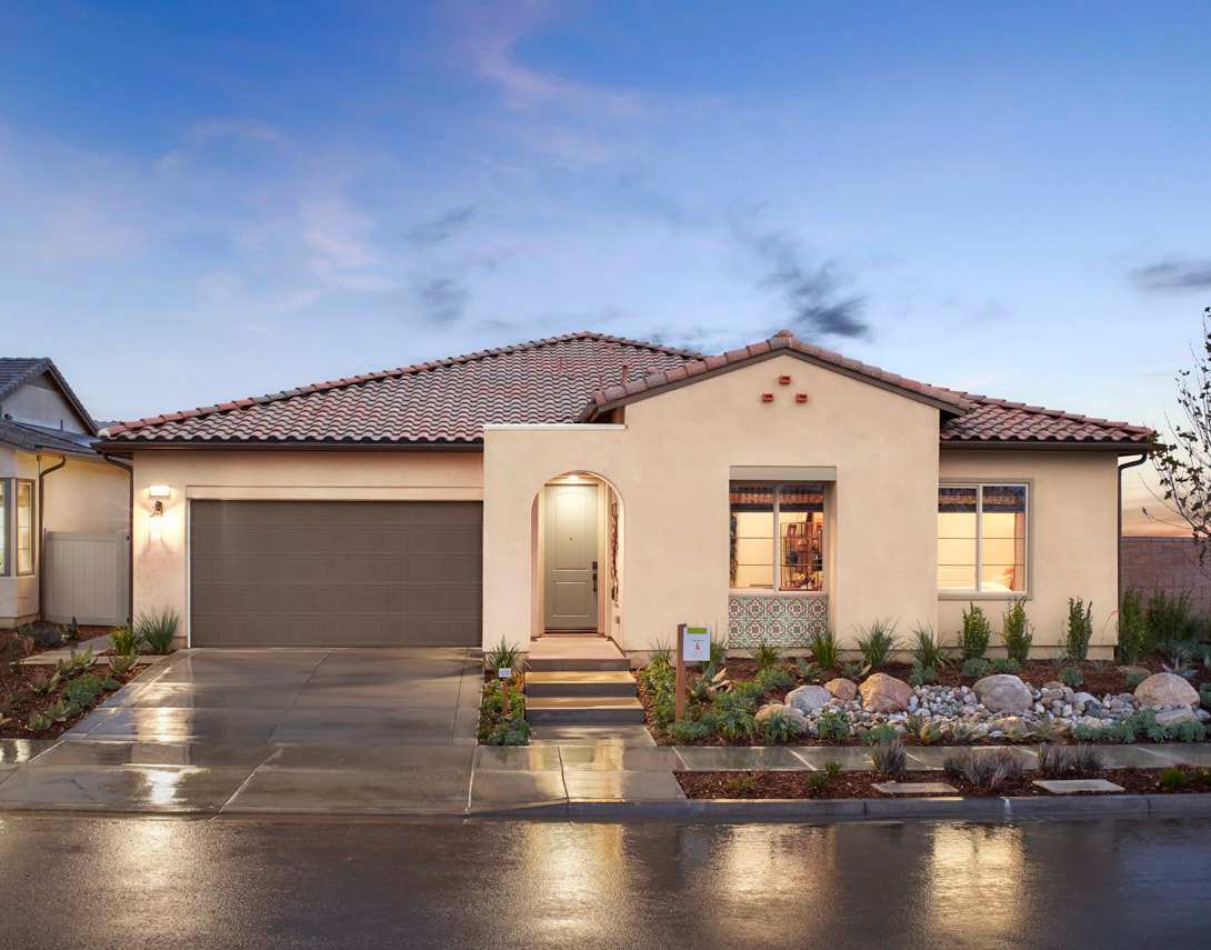 Altis at Skyline Plan 4AR Model Home:Spanish Exterior Style