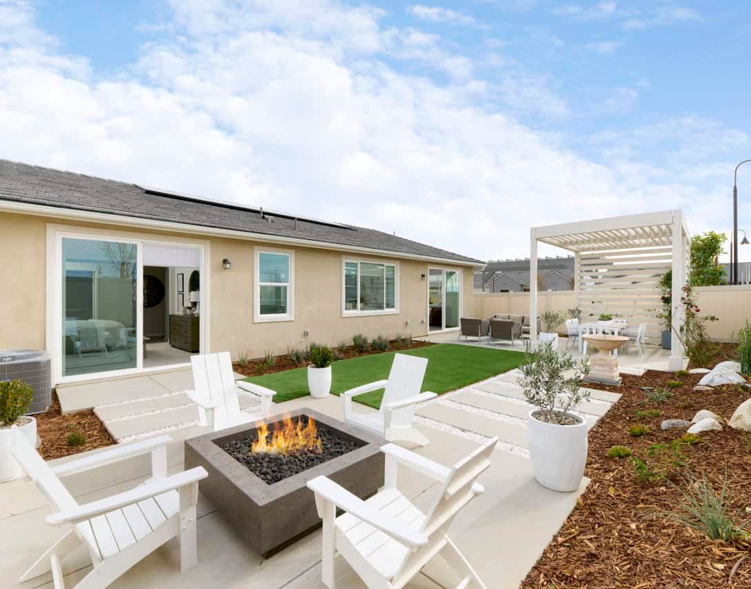Altis at Skyline Plan 1B Model Home:Backyard