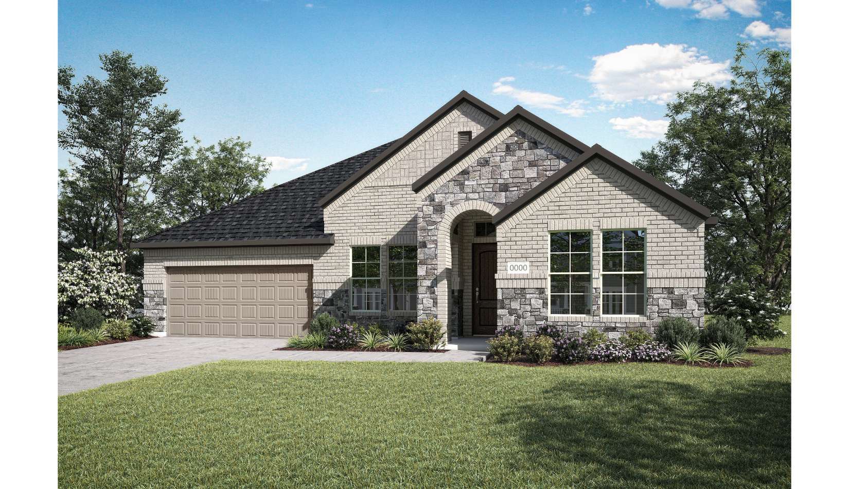 Elevation C:Exterior Style C