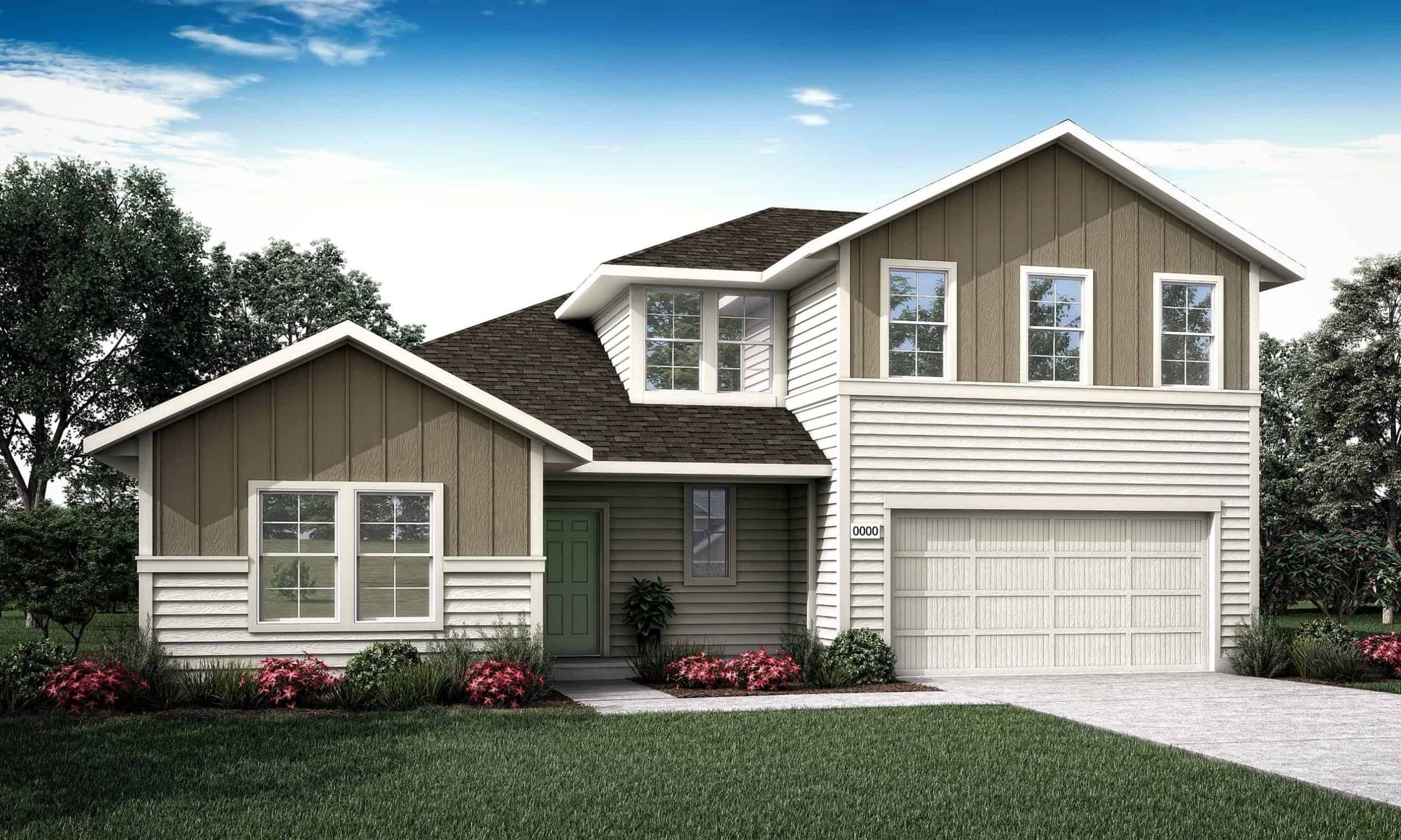 Exterior Rendering:Pecos - Exterior Style A
