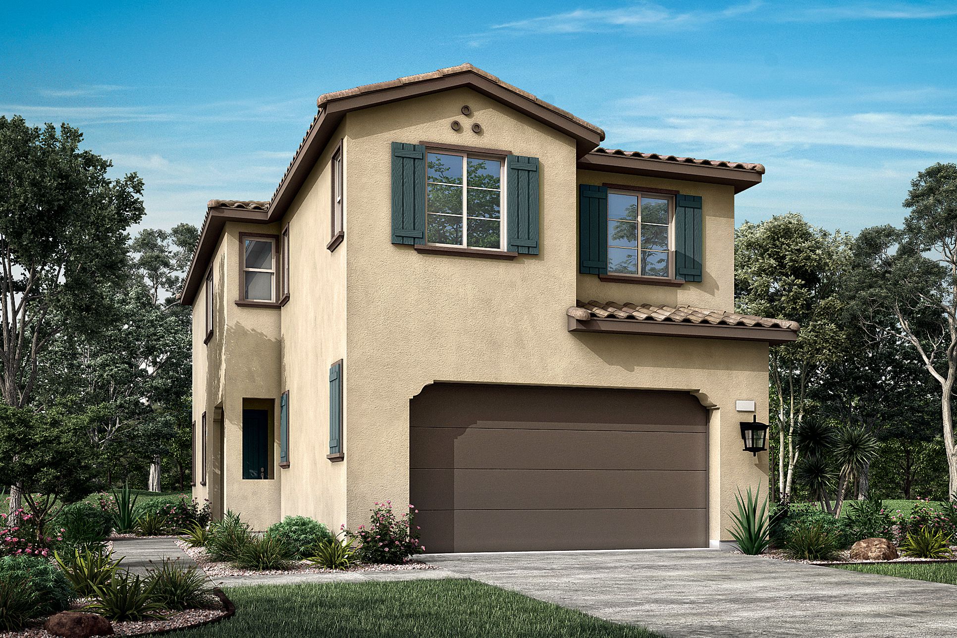 Copper Skye - Plan 4 - Exterior A:Copper Skye - Plan 4 - Exterior A