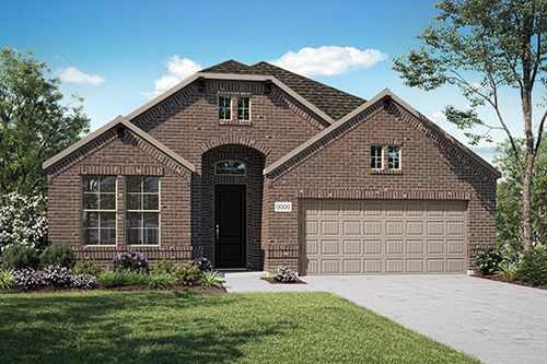 Elevation Rendering:Exterior Style C