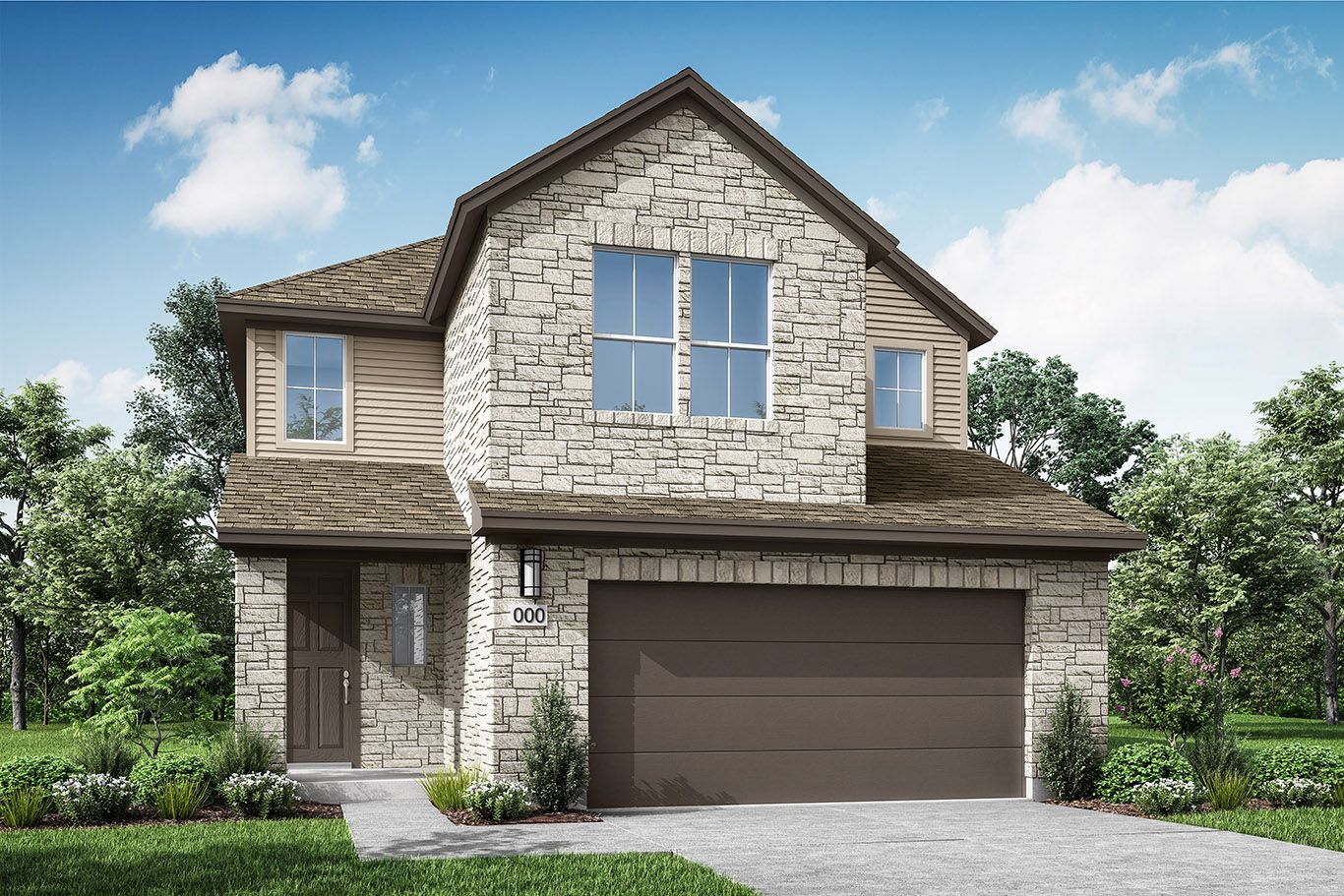 Lantana Home Design:Exterior Style D