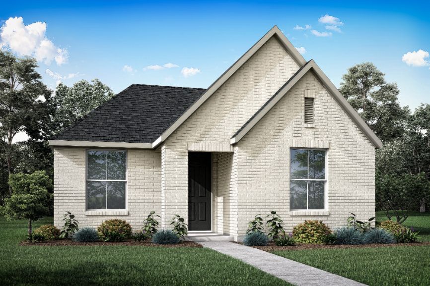 Elevation Rendering:Exterior Style C