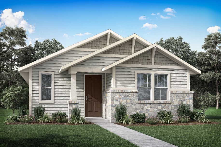 Elevation Rendering:Exterior Style B