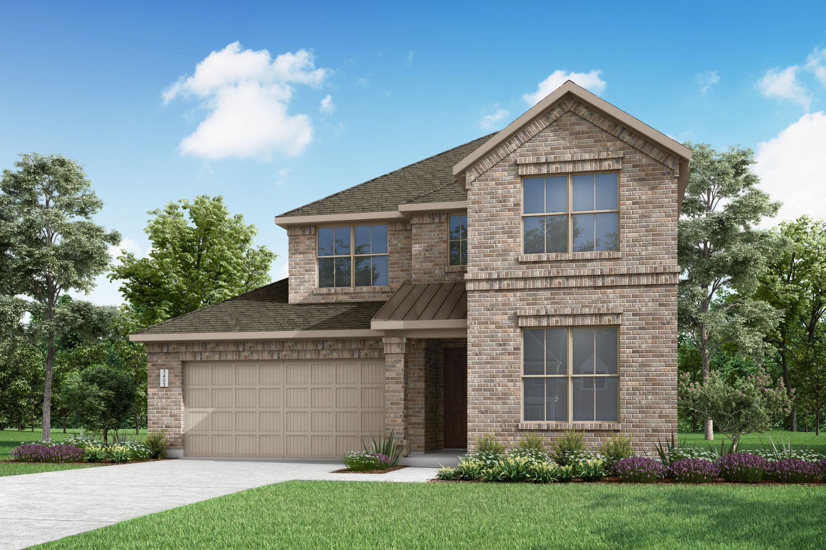 Exterior Rendering:Exterior Style D