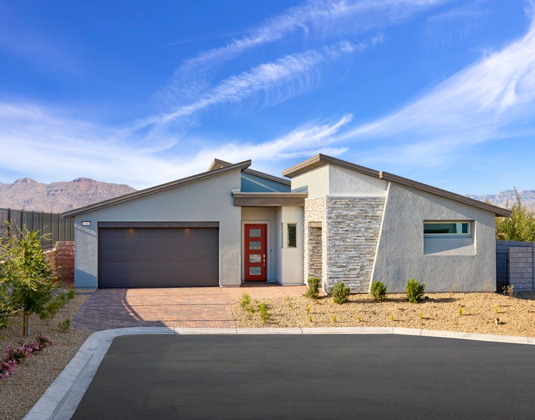 Alpine Ridge at Kyle Pointe:Plan 1 - Front Exterior
