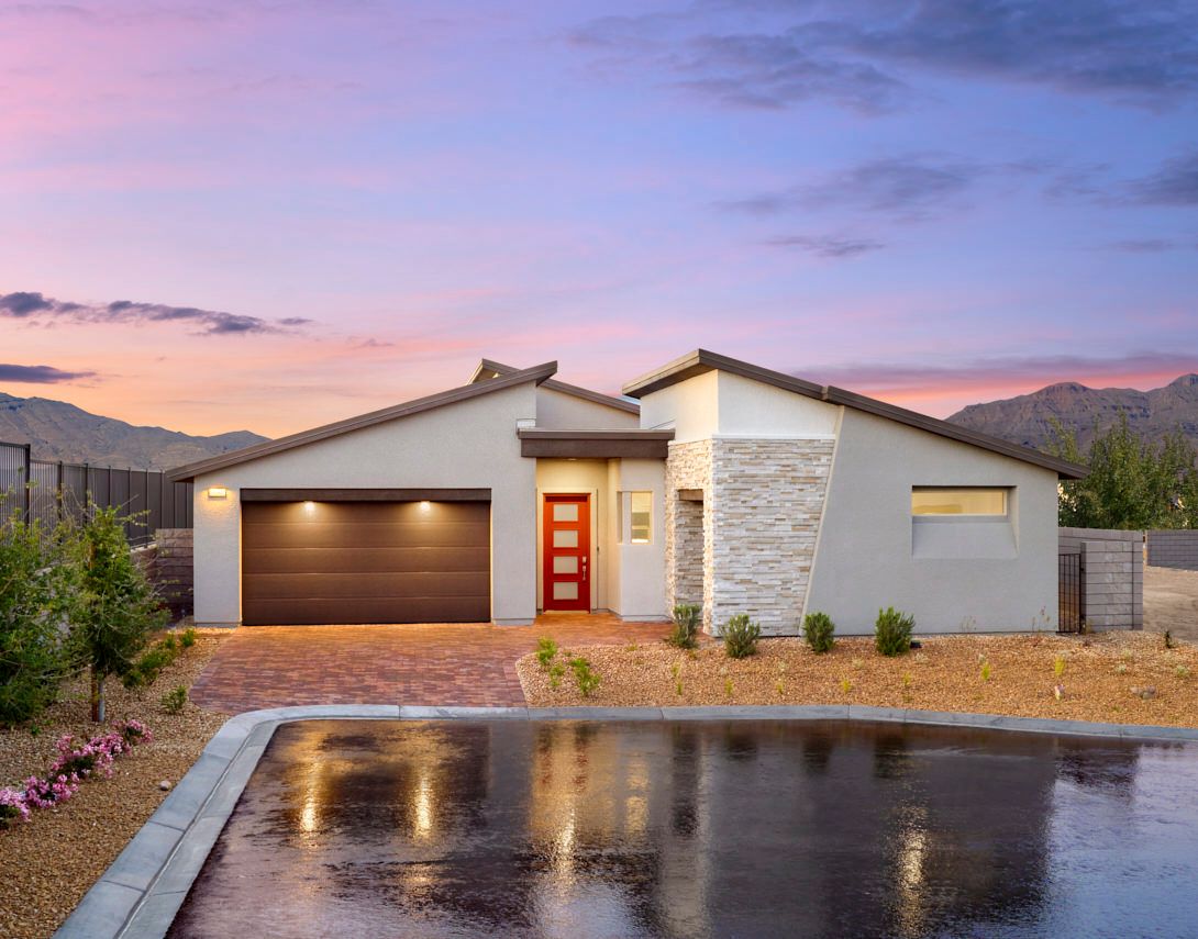 Alpine Ridge at Kyle Pointe:Plan 1 - Front Exterior