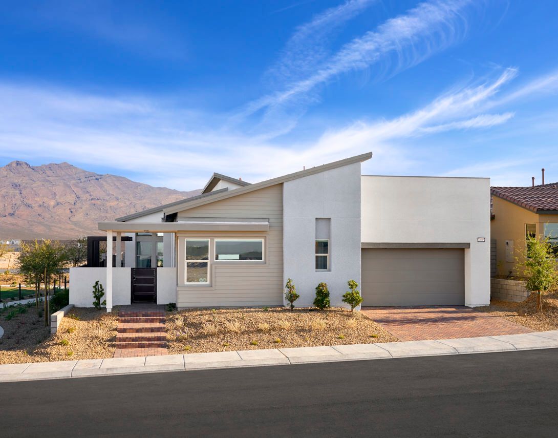 Alpine Ridge at Kyle Pointe:Plan 2 - Front Exterior