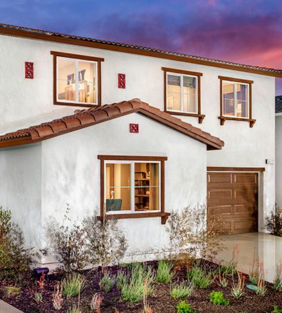 Hawthorne Plan 2:Model Exterior