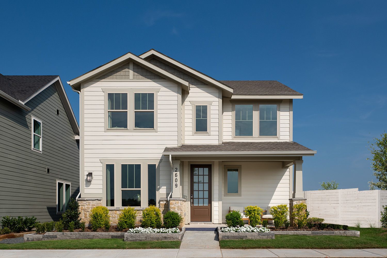 Sorrel Model Home at Painted Tree:Front Exterior