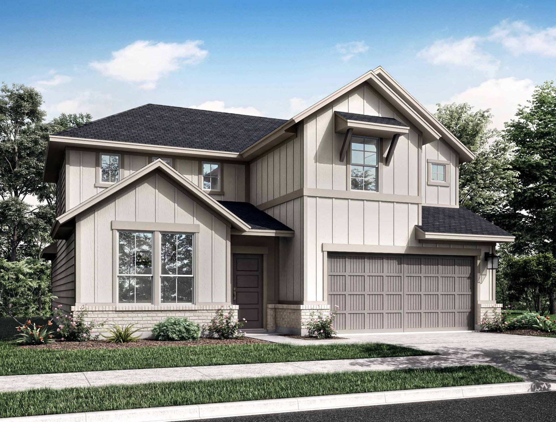 The Timbers at Mason Woods:Representative Only | Caddo Plan | Elevation F