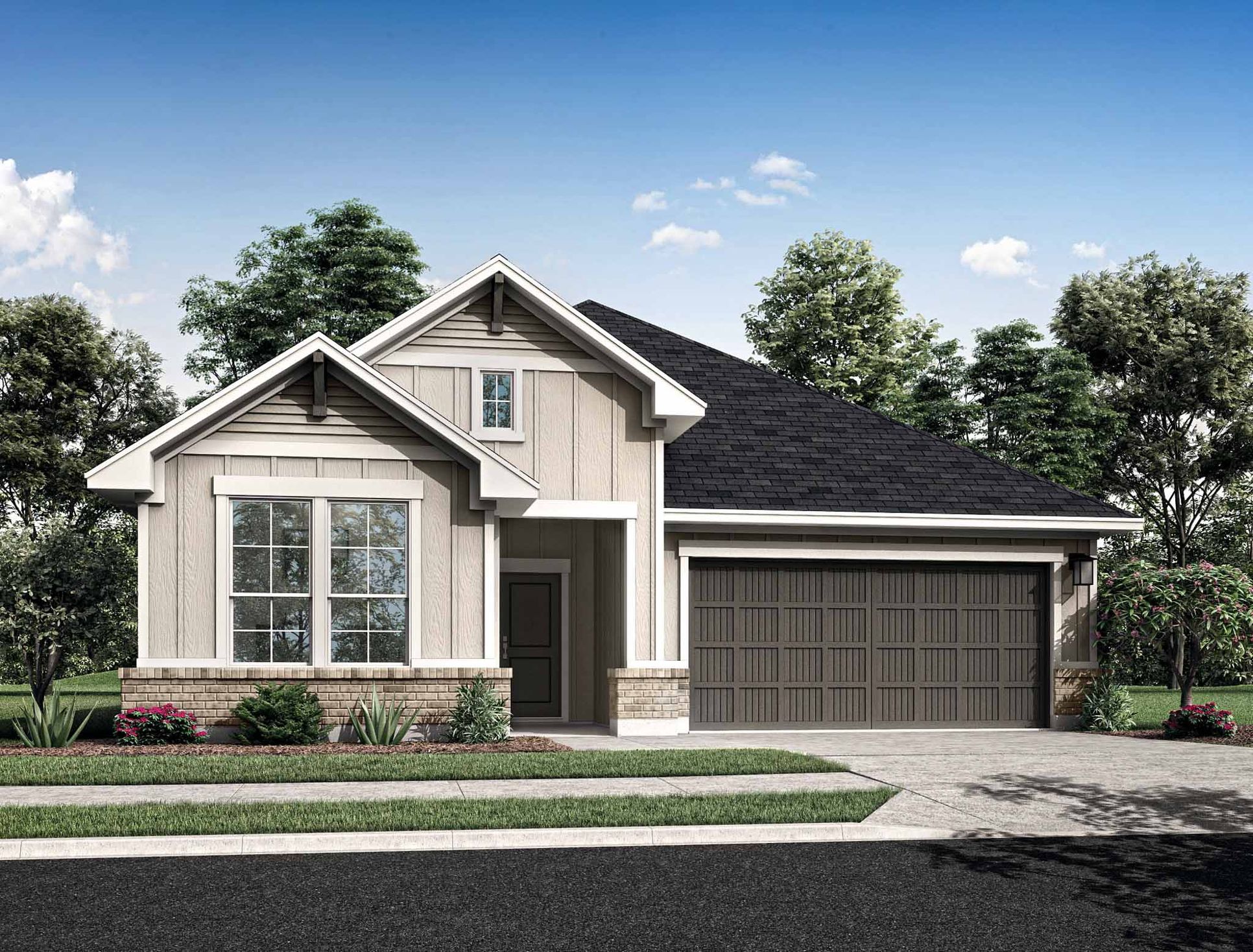 The Timbers at Mason Woods:Caprock Plan | Elevation A