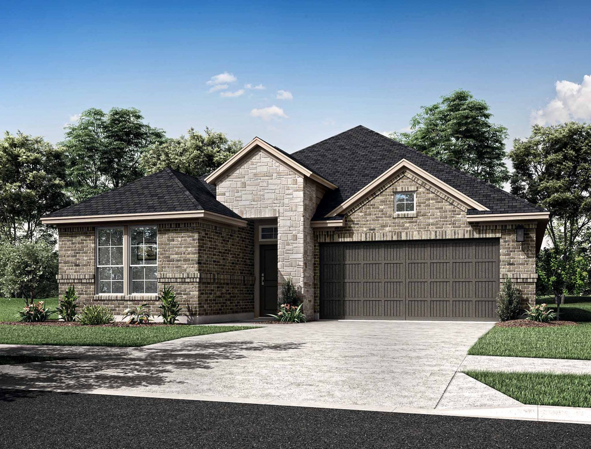 The Timbers at Mason Woods:Representative Only | Somerville Plan | Elevation B