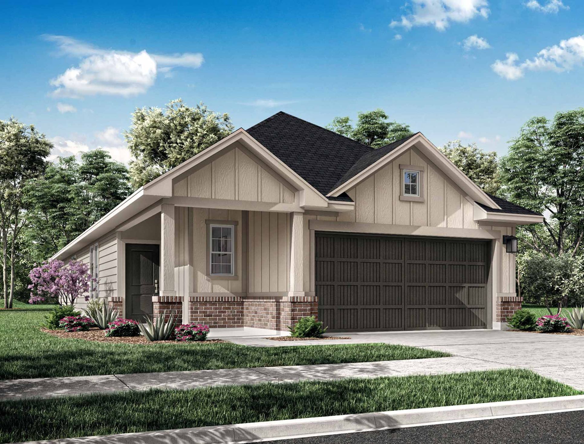 The Ridge at Mason Woods:Representative Only | Blanco Plan | Elevation A