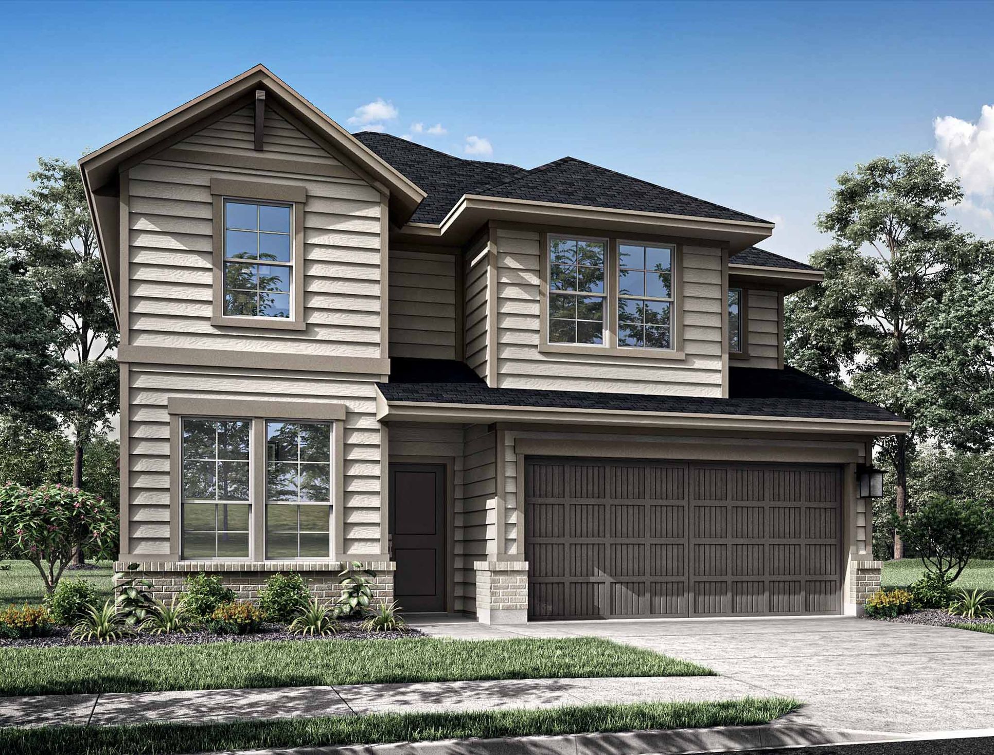 The Cove at Mason Woods:Daisy Plan | Elevation A