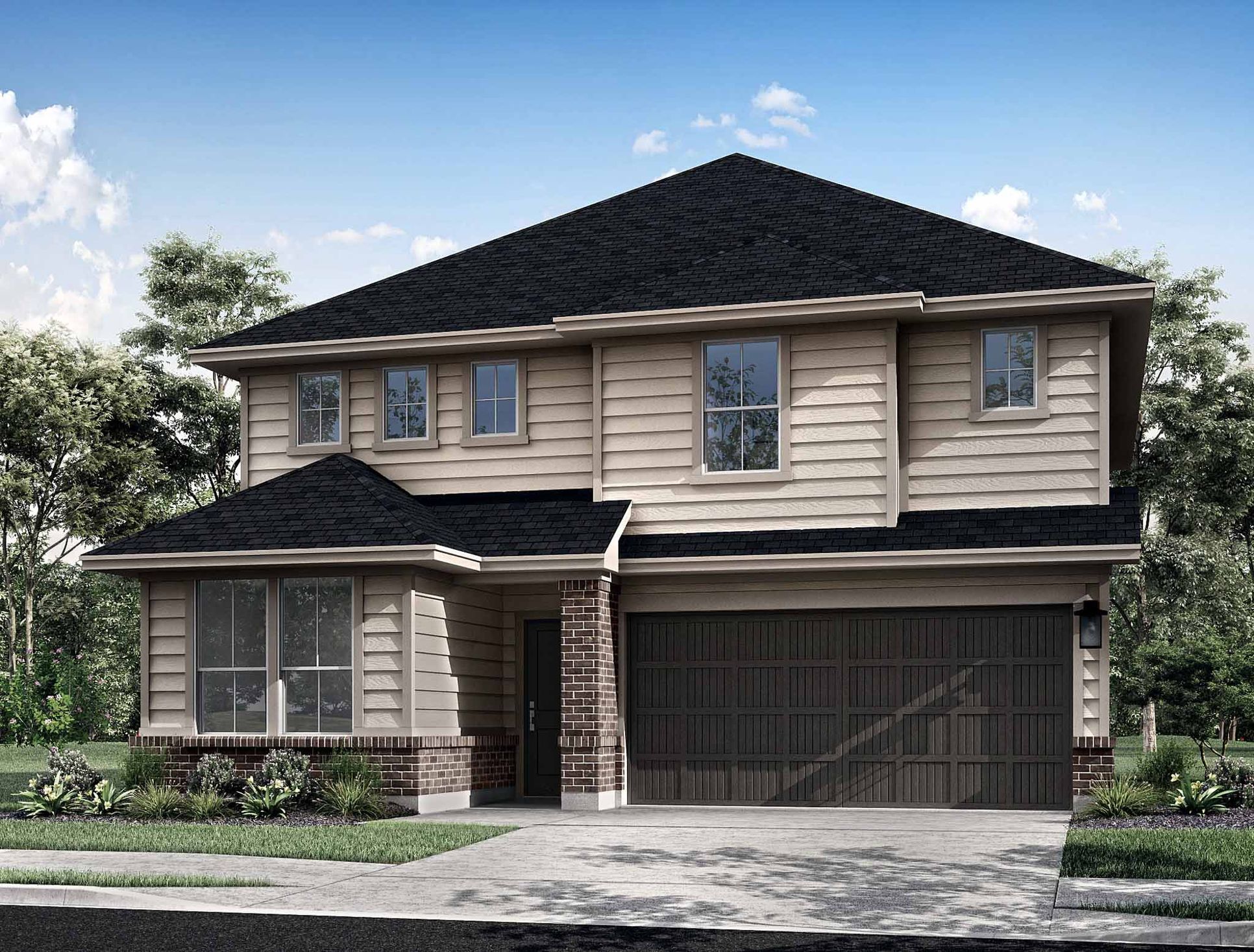 The Cove at Mason Woods:Representative Only | Verbena Plan | Elevation A