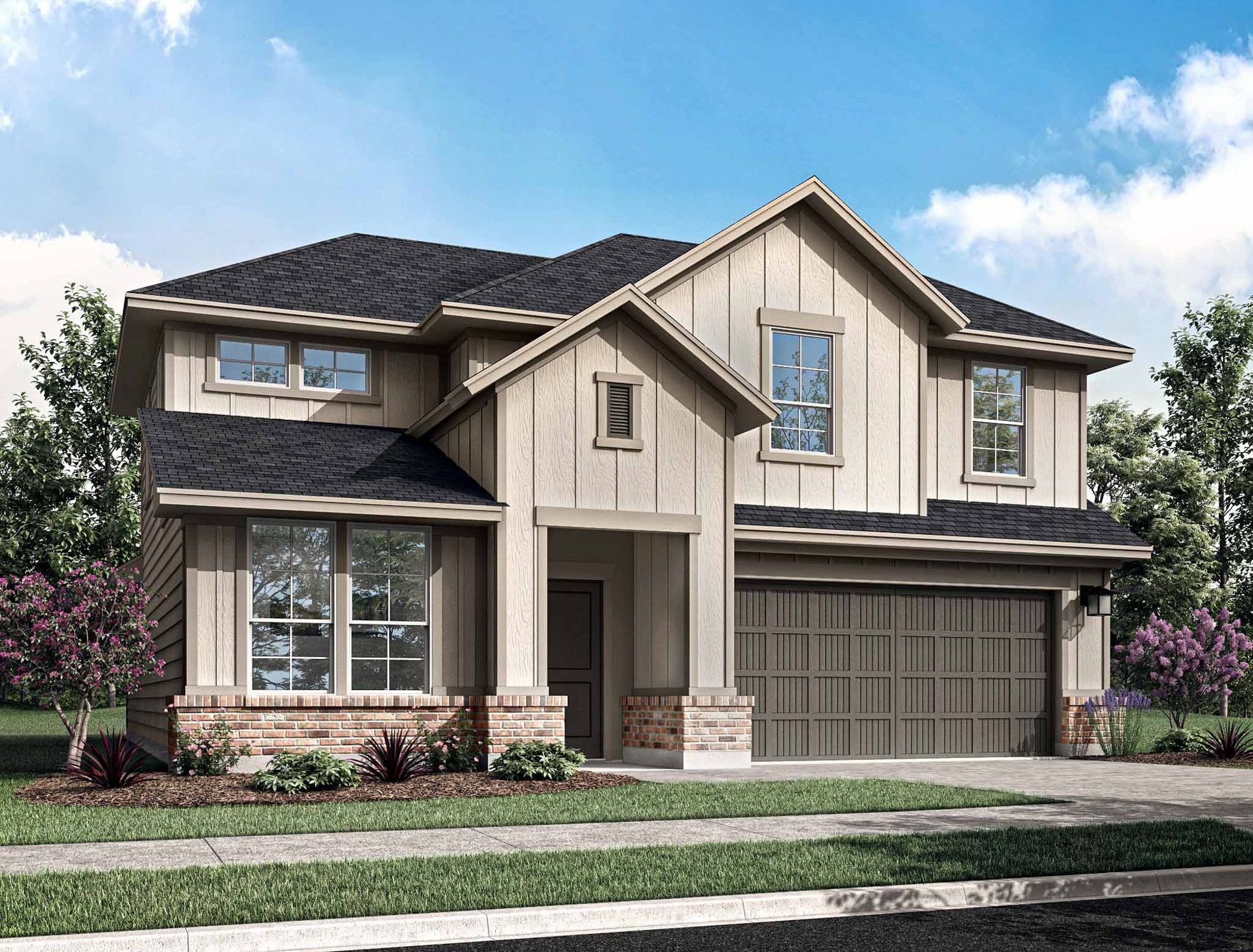 The Timbers at Mason Woods:Buescher Plan | Elevation B