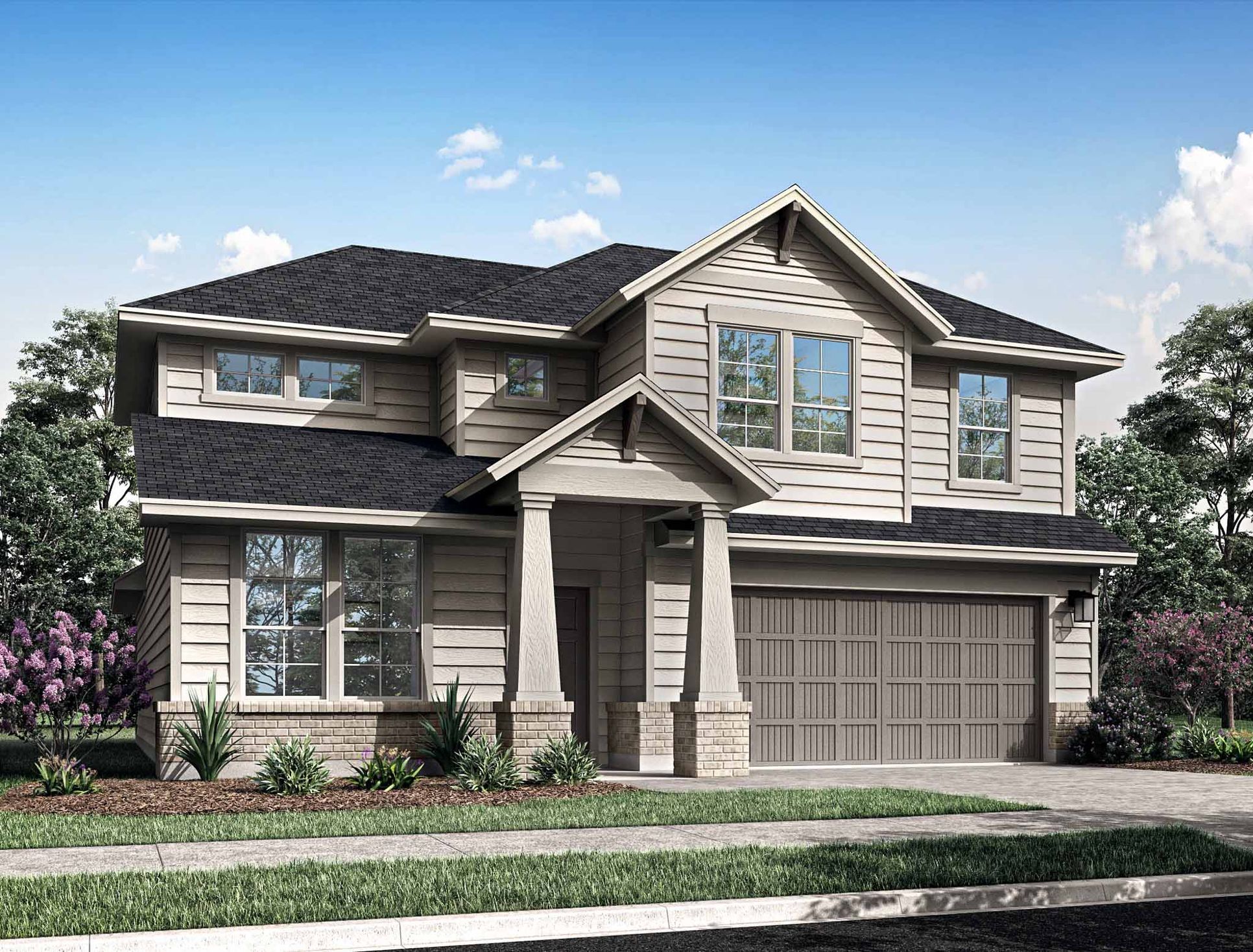 The Timbers at Mason Woods:Buescher Plan | Elevation C