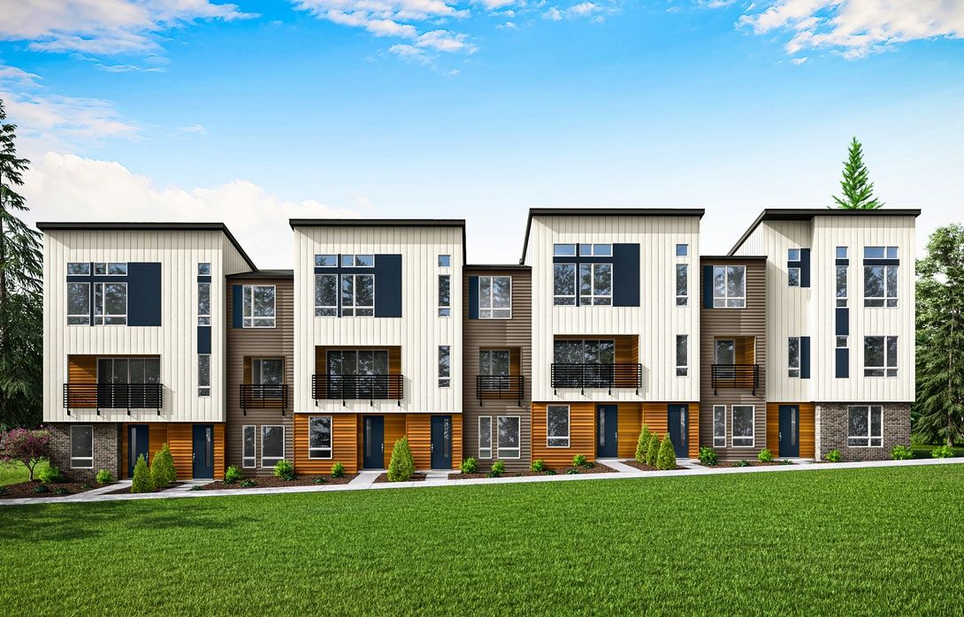 Willows 124 Building 12:Exterior Style H - Metro Modern