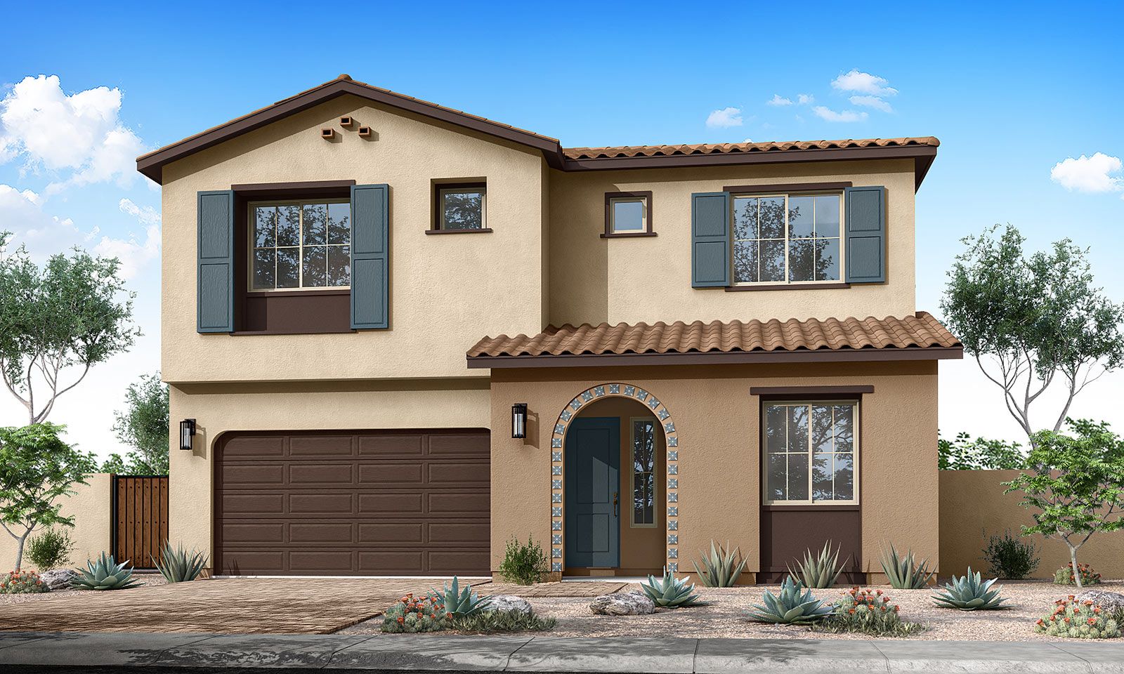 Jacamar at Waterston Central:Mahogany Plan 40-8 | Exterior Style A