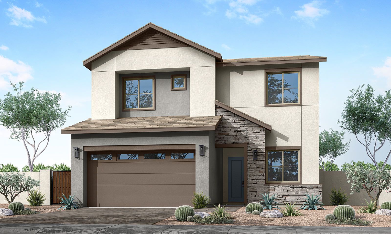Brambling at Waterston Central:Tipton Plan 3507 | Exterior Style B