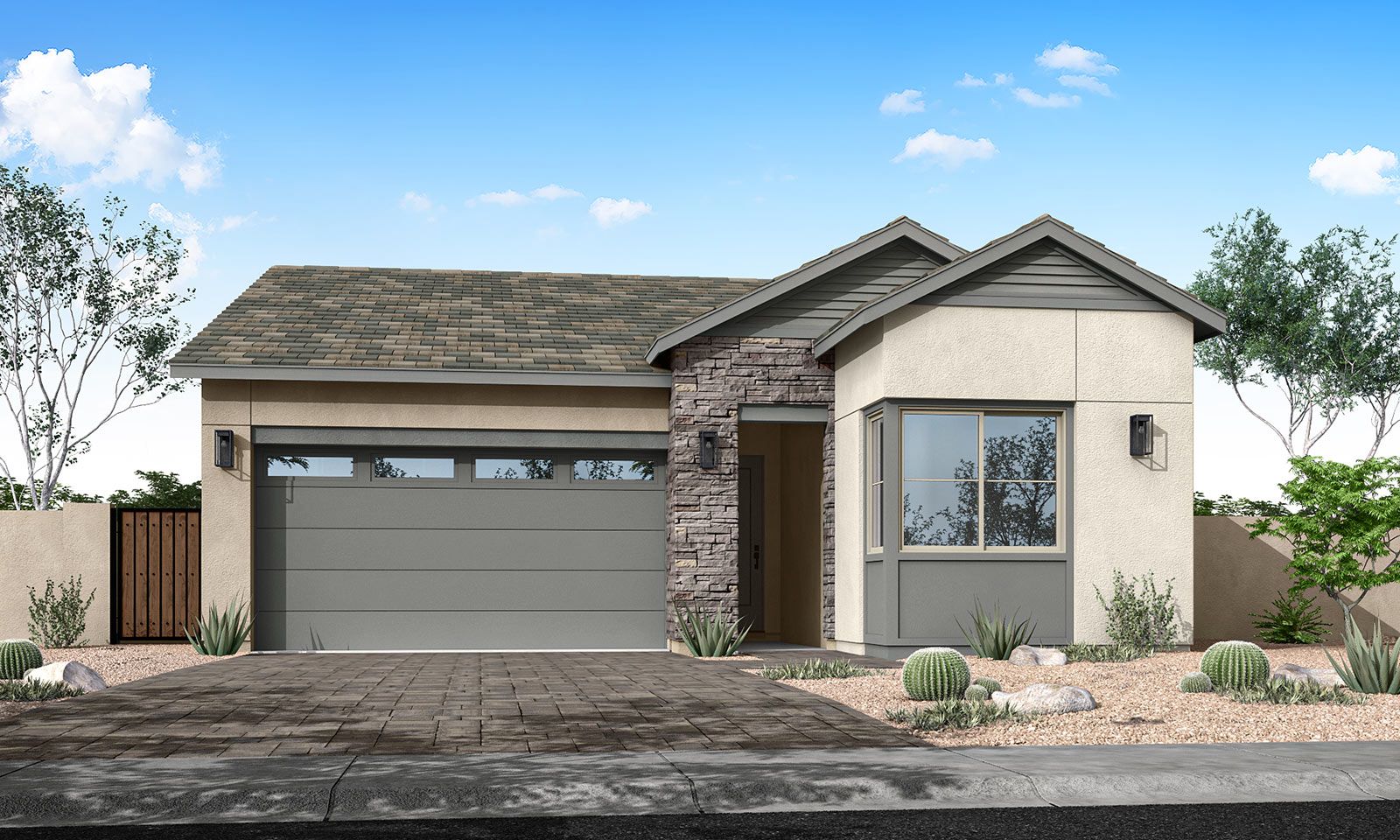 Brambling at Waterston Central:Artesa Plan 3515 | Exterior Style B