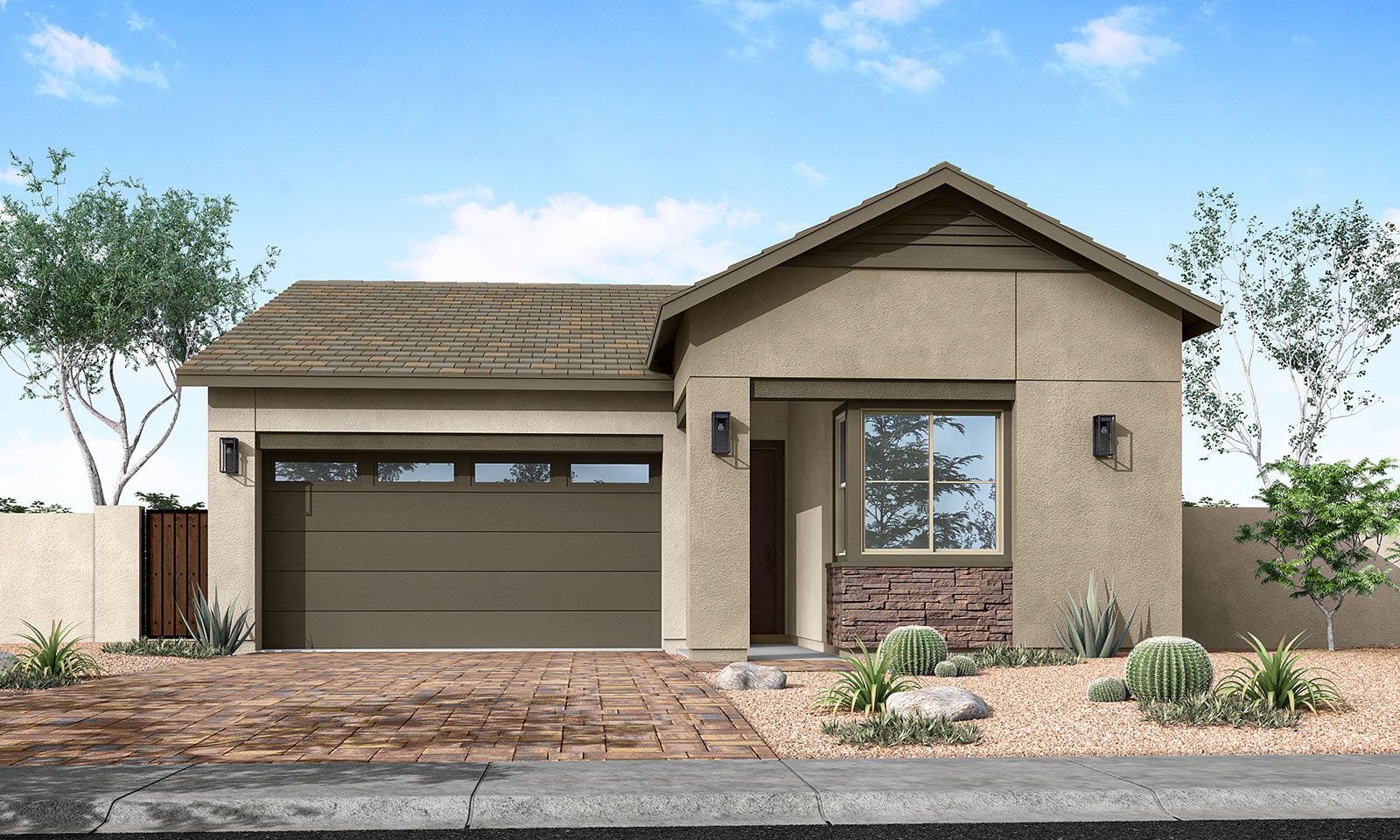 Brambling at Waterston Central:Granite Plan 3505 | Exterior Style B
