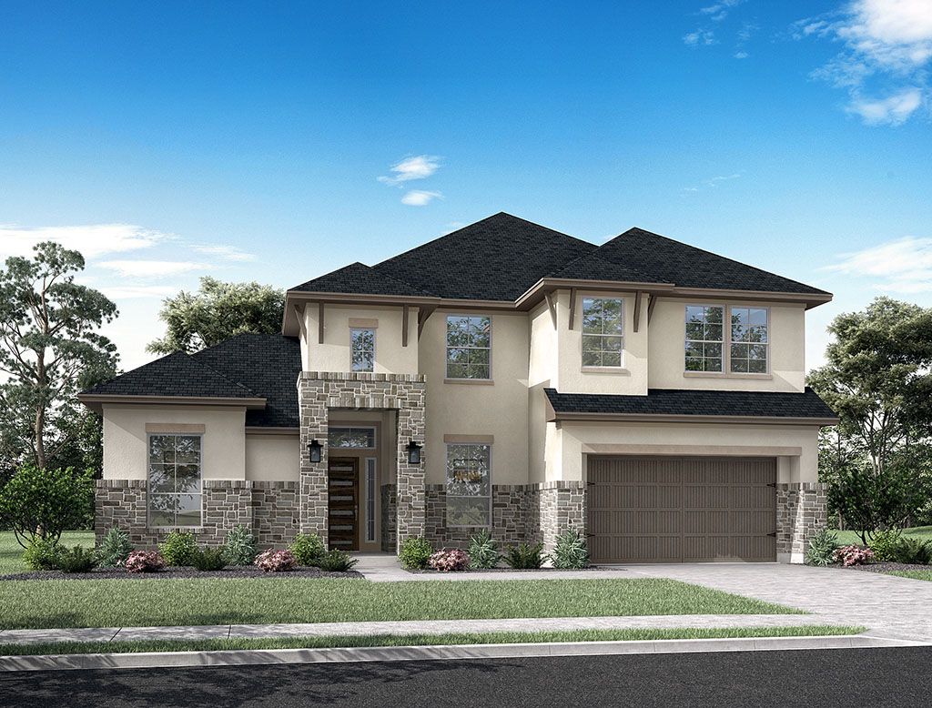 Cross Creek Ranch 65':Representative Only | Hemleigh Plan | Elevation C