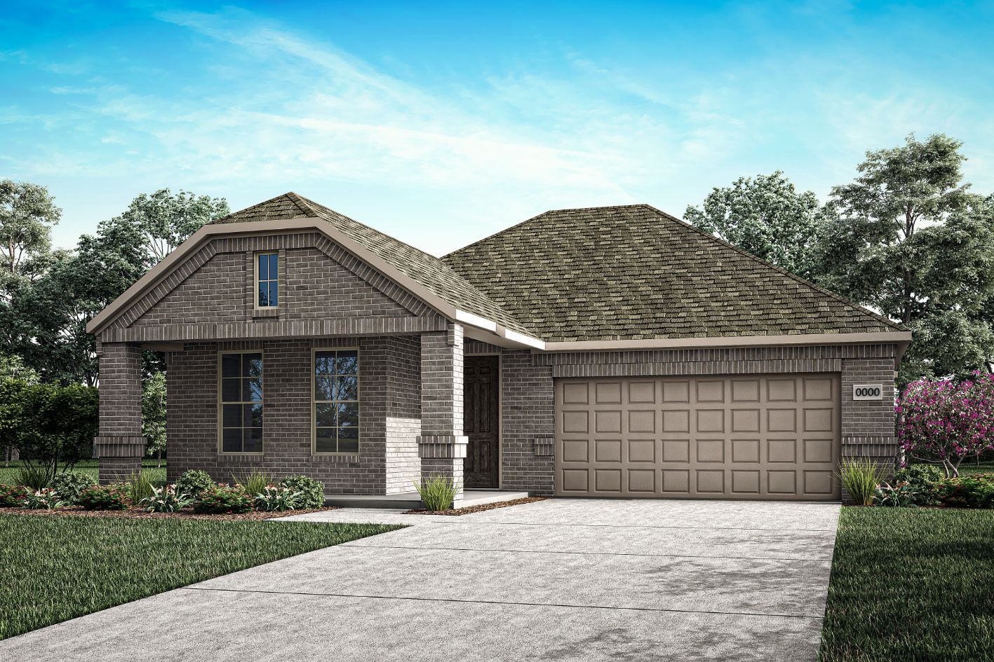 Madison Floorplan:Exterior Style G