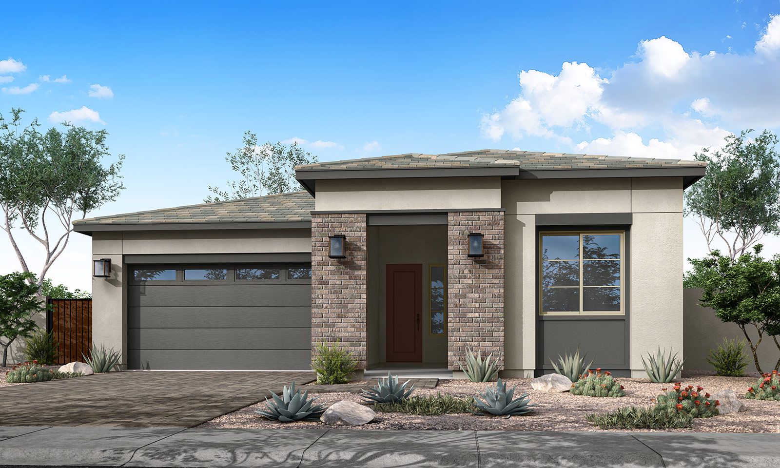 Jacamar at Waterston Central:Juniper Plan 40-7 | Exterior Style B