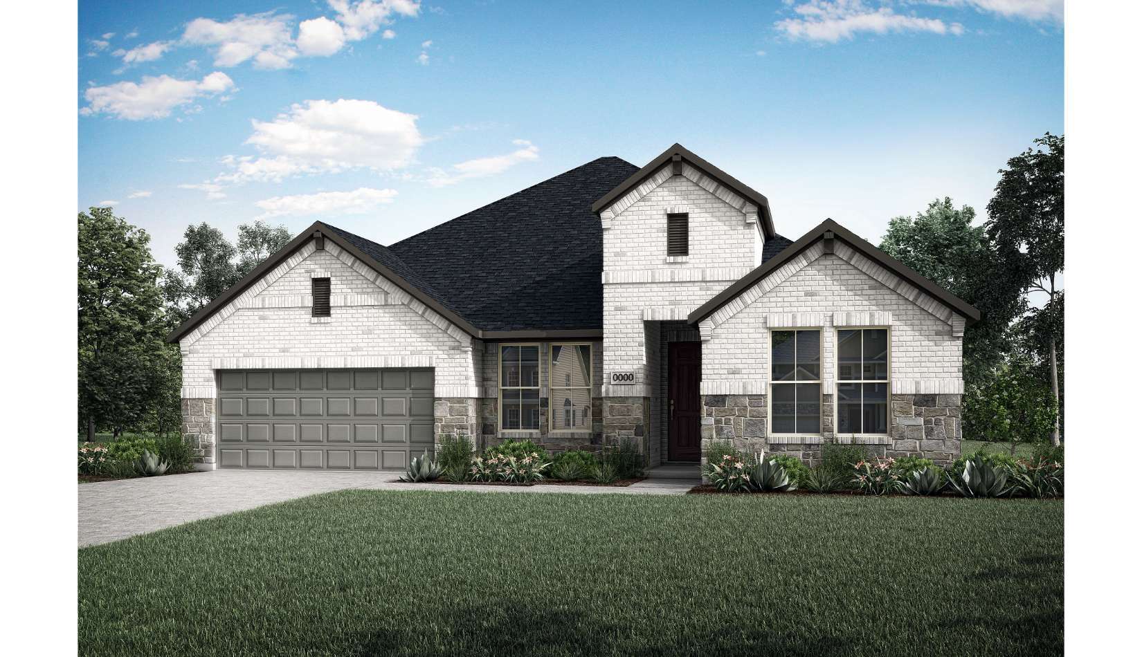 Exterior Style E:Elevation Rendering