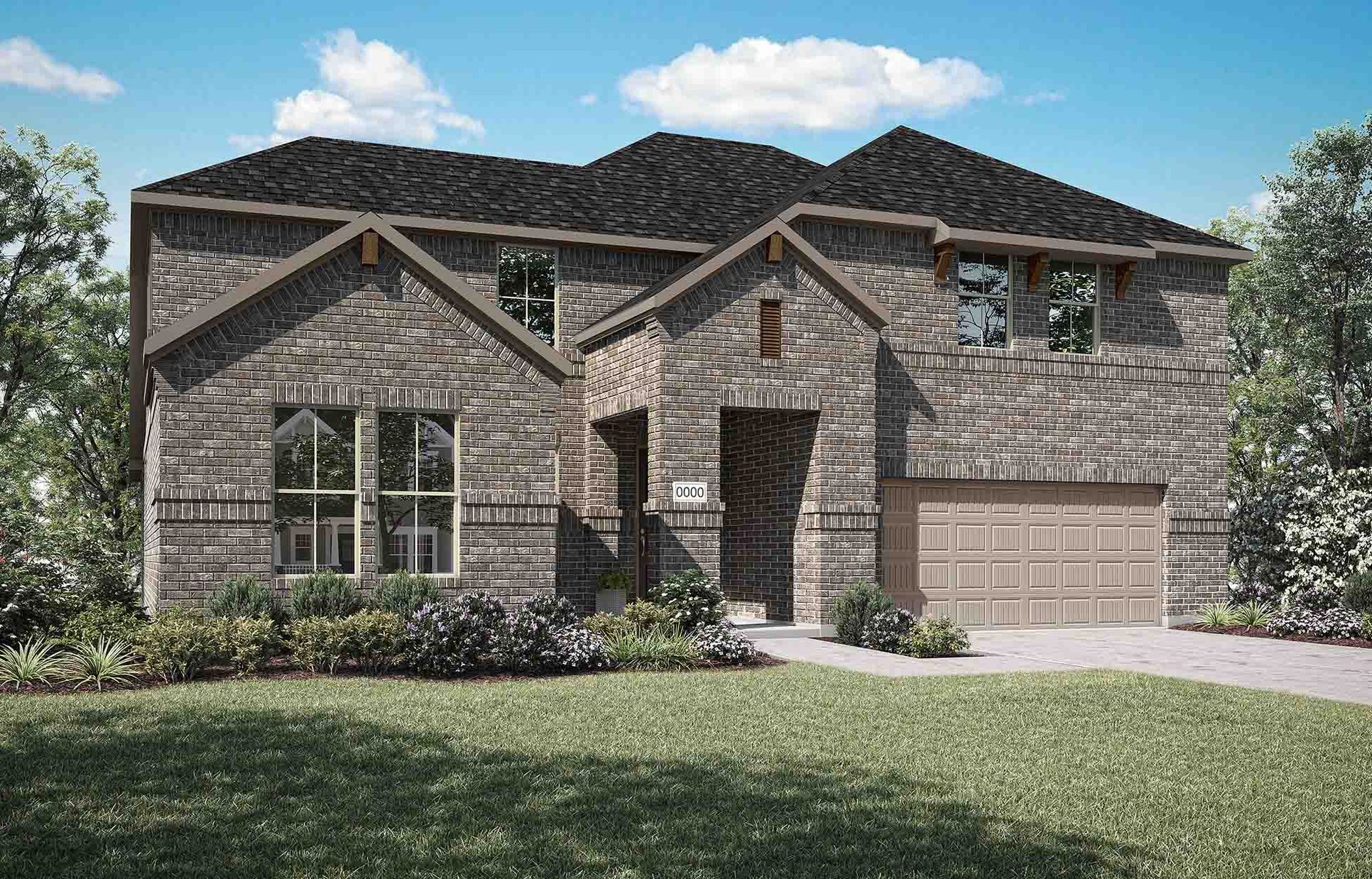 Exterior Style B:Elevation Rendering