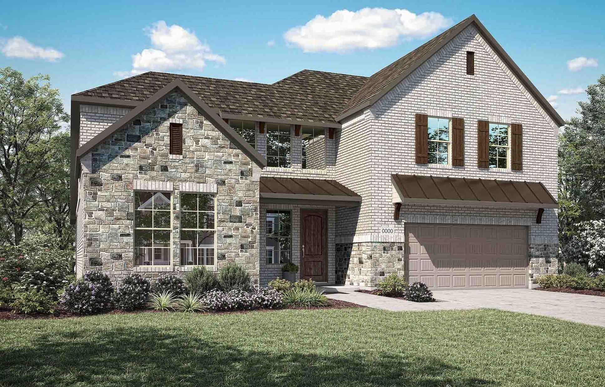 Exterior Style D:Elevation Rendering