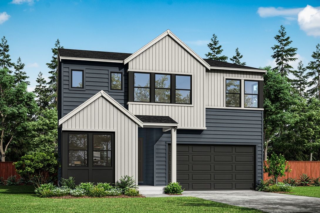 Homesite 1 Plan A-290:Exterior Style C | Color Scheme 7