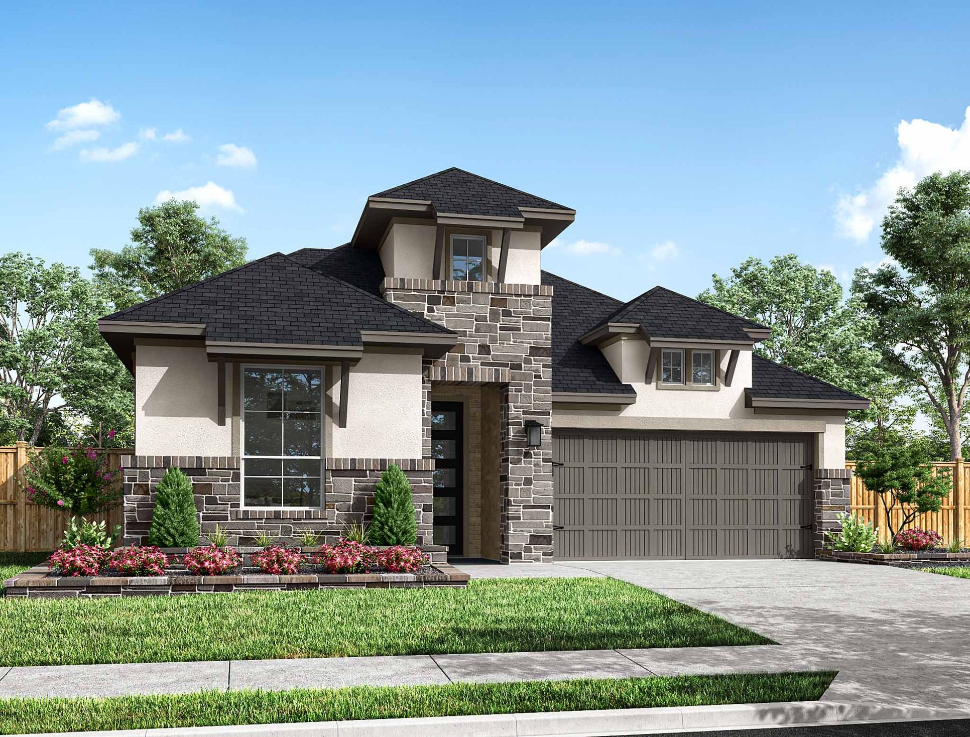 Tompkins Reserve:Representative Only | Falcon Plan | Elevation C