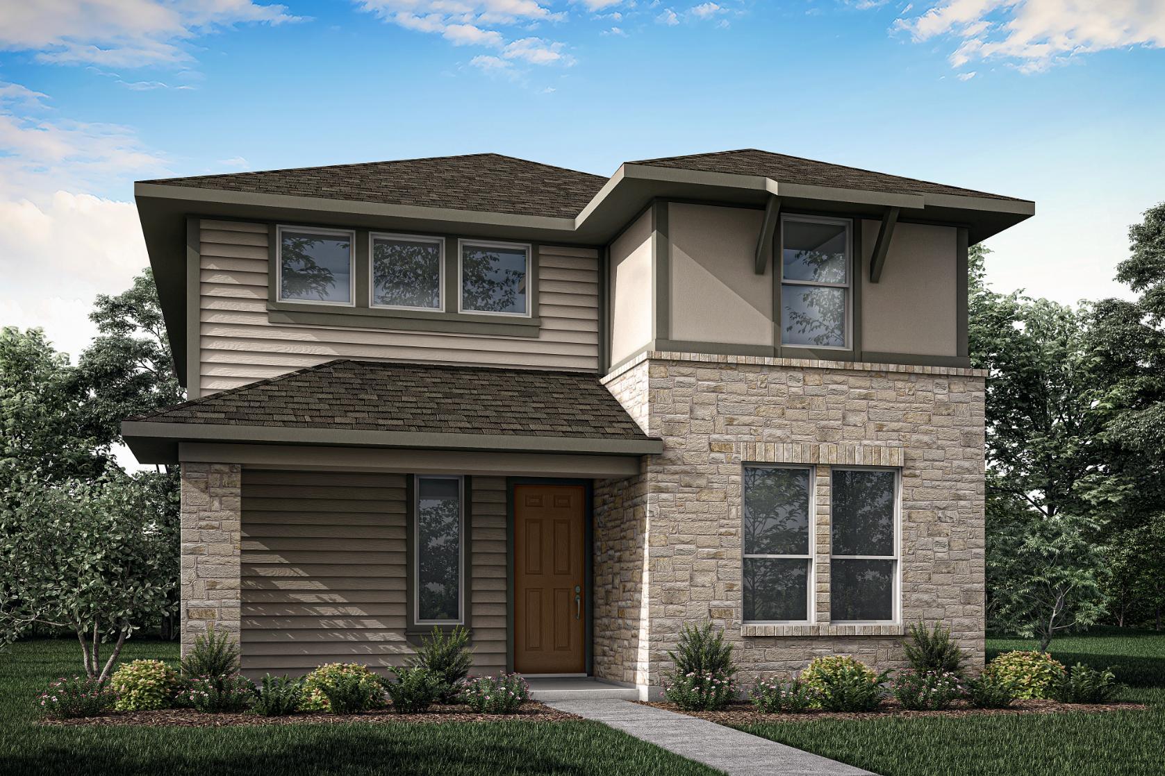 Exterior Rendering:Exterior Style A