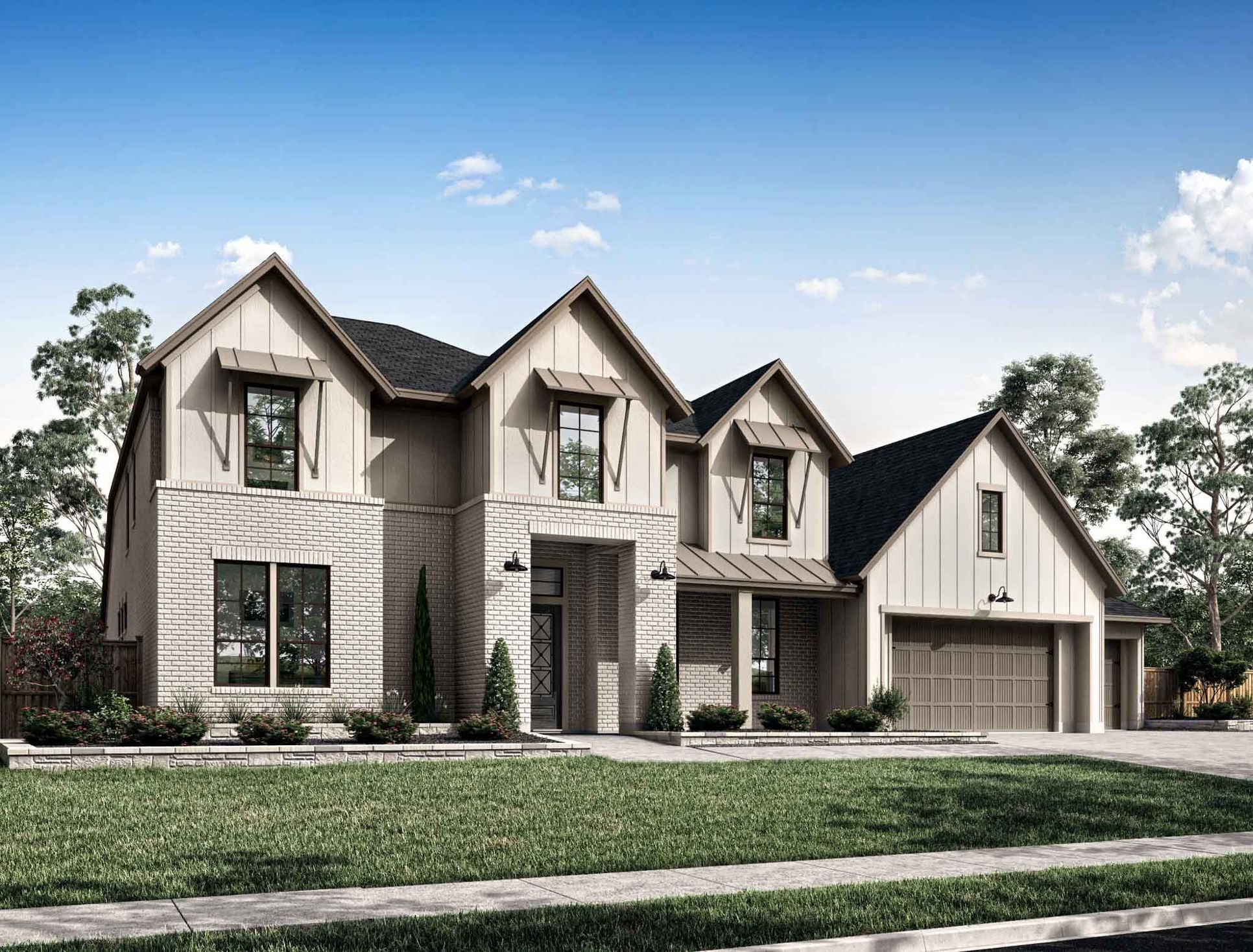 The Estates at James Lane:Representative Only | Marsala Plan | Elevation C