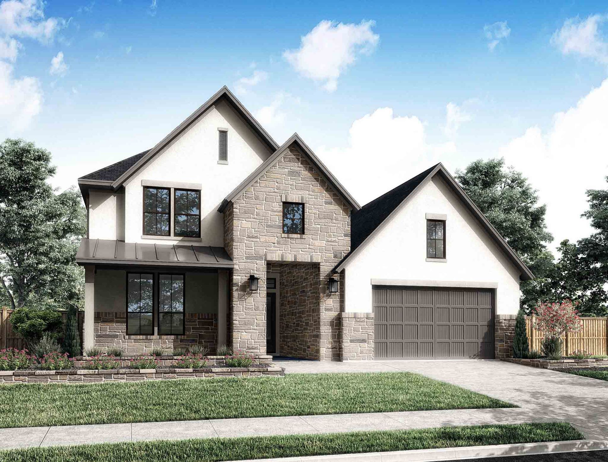 Trillium 60':Representative Image | Barnhart Plan | Elevation E