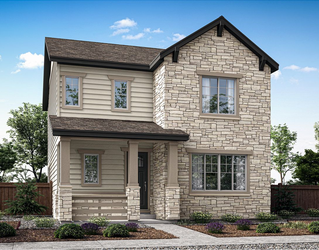 Plan 2805 A:Modern Craftsman Style Exterior
