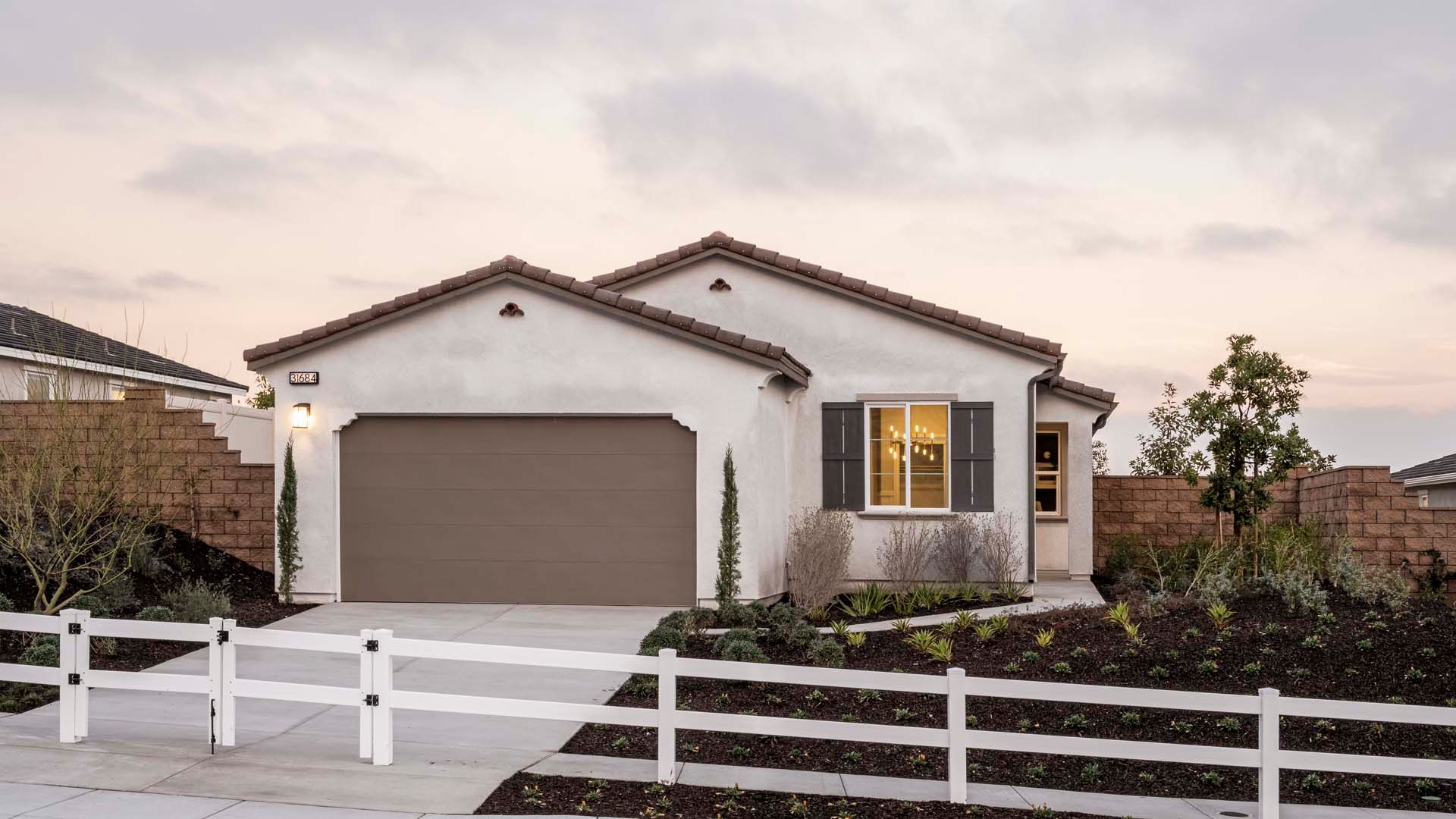 Luminary at Outlook:Mariposa Plan 2 Model | Front Exterior